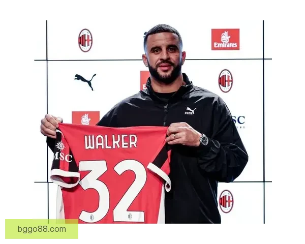 AC米兰租借34岁曼城后卫沃克 含500万欧买断条款